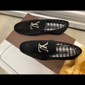 Christian Louboutin men’s flat suede